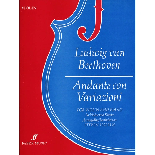Andante Con Variationen for Violin & Piano - Faber 0571511155