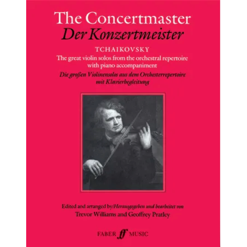 Concertmaster Orchestral Solo Violin and Piano Sheet Music Volume I