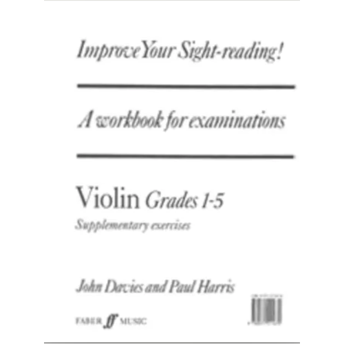 Improve Your Sight Reading for Violin - Method Book for Grades 1-5