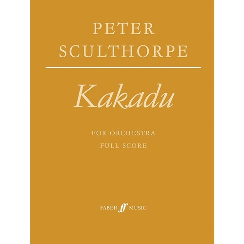 Kakadu For Orchestra Full Score