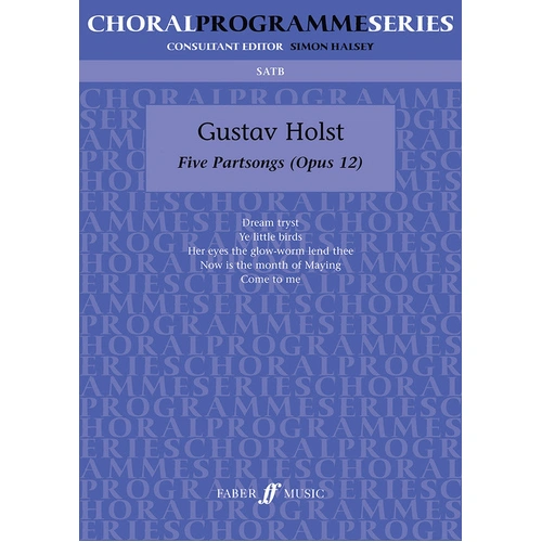 Five Part Songs Op. 12 (SATB) - Faber 0571513255