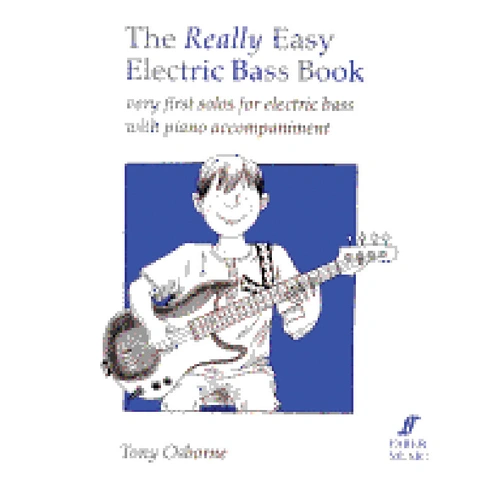 Really Easy Electric Bass Book with Piano Accompaniment - Faber