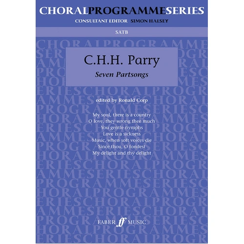 Seven Part Songs SATB - Faber 0571513808