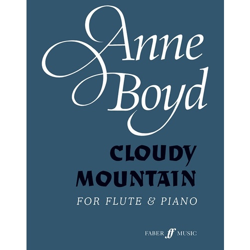 Cloudy Mountain For Flute And Piano