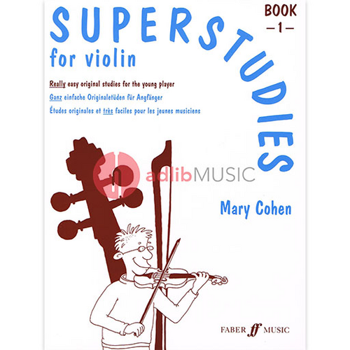 Superstudies for Violin Book 1 - Sheet Music for Young Players
