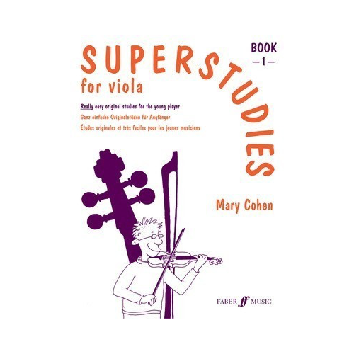 Superstudies Viola Book 1 - 19 Original Studies for Solo Viola