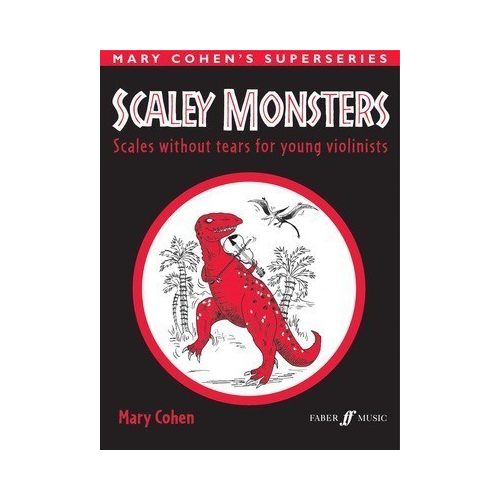 Scaley Monsters Violin Sheet Music for Grades 1-2