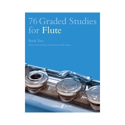 76 Graded Studies for Flute Book 2 - Intermediate Level (Grades 6-8)