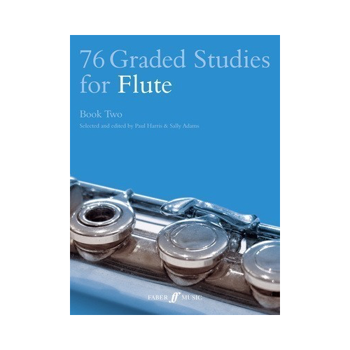 76 Graded Studies for Flute Book 2 - Intermediate Level (Grades 6-8)