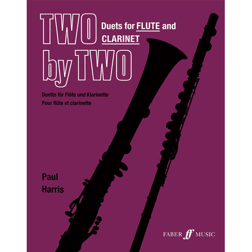 Two By Two Duets for Flute and Clarinet - Chamber Sheet Music