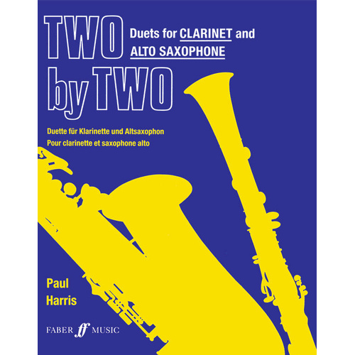 Two By Two Clarinet and Alto Saxophone Duets