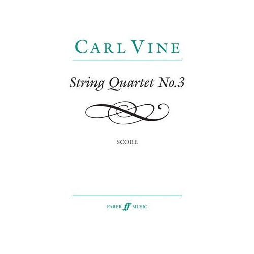 String Quartet No 3 Score - Chamber Sheet Music