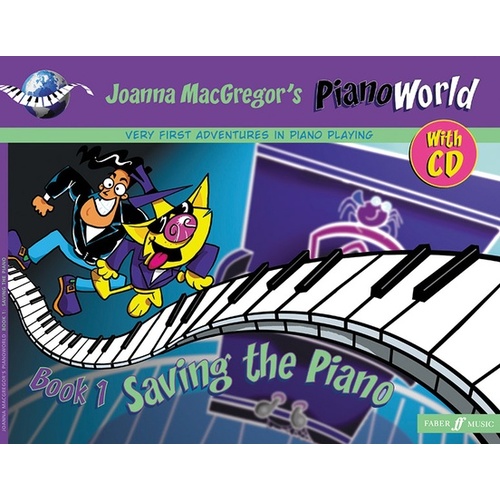 Piano World Book 1 Saving The Piano Book/CD