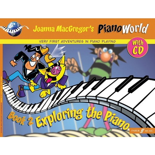 Piano World Book 2 Exploring The Piano Book/CD