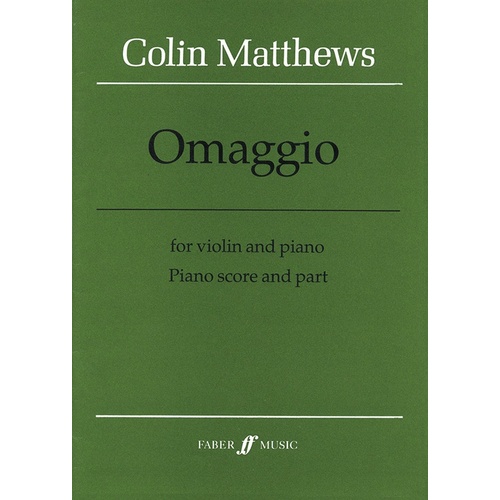 Omaggio Violin/Piano