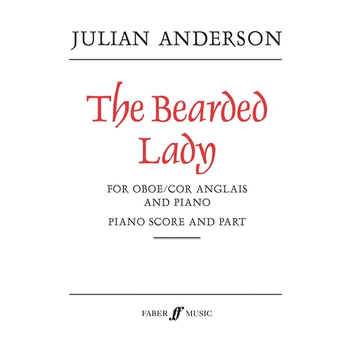 Anderson: Bearded Lady for Oboe and Piano Sheet Music