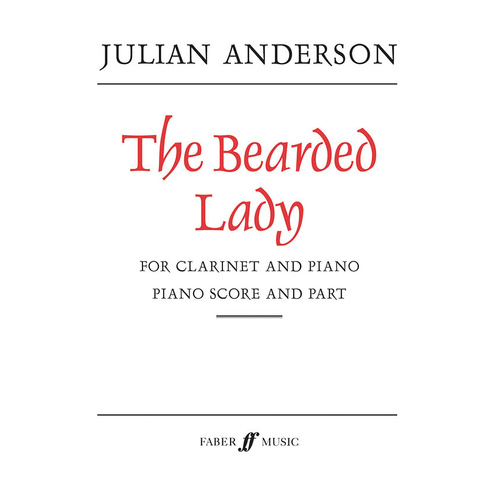The Bearded Lady (Clarinet & Piano) - Faber 0571517099