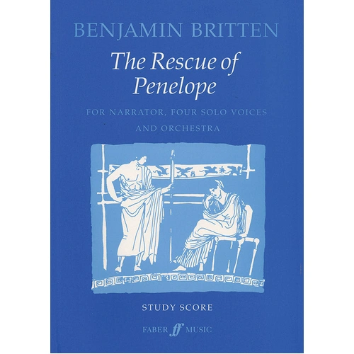 Rescue of Penelope Study Score - Narrator SMTBAR Soli & Orchestra - Faber 0571517242