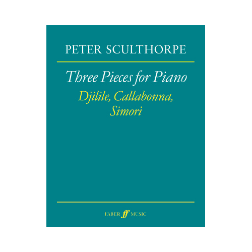 Three Pieces for Piano: Djilie, Calllaboma, Simori by Peter Sculthorpe