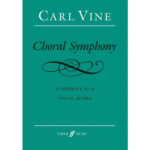 Choral Symphony No 6 Vocal Sc