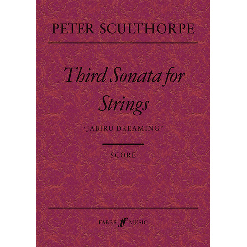 Third Sonata for Strings Study SC - Sculthorpe - Faber