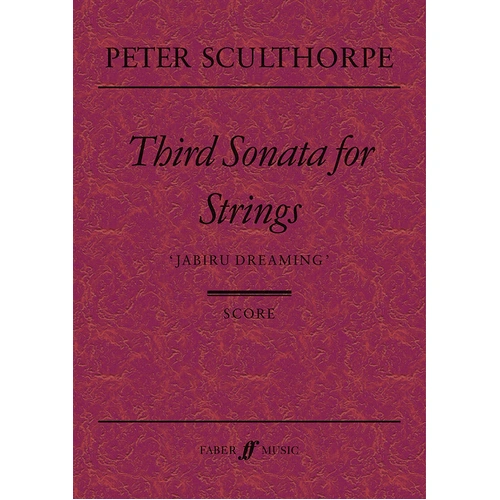 Third Sonata for Strings Study Score - Sculthorpe - Faber