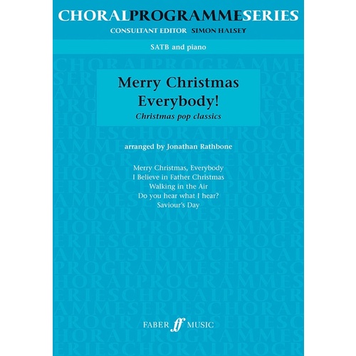 Merry Christmas Everybody SATB/Piano