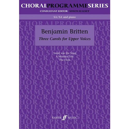 Carols 3 For Upper Voices
