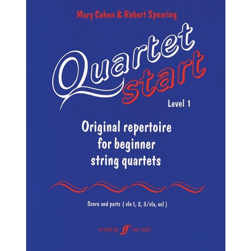 Quartetstart Level 1 - Score And Parts