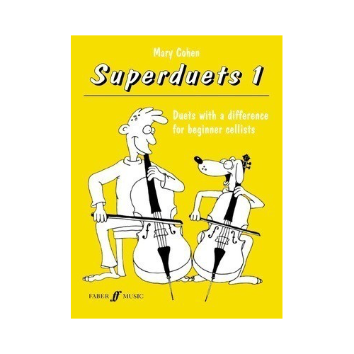 Superduets Book 1 for Cello - Beginner Duets for Cello Players