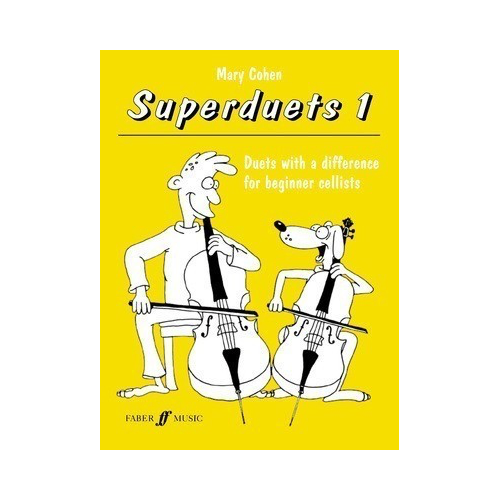 Superduets Book 1 for Cello - Beginner Duets for Cello Players