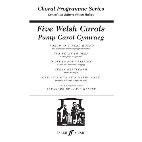 Welsh Carols for SATB and Organ - Choral Sheet Music