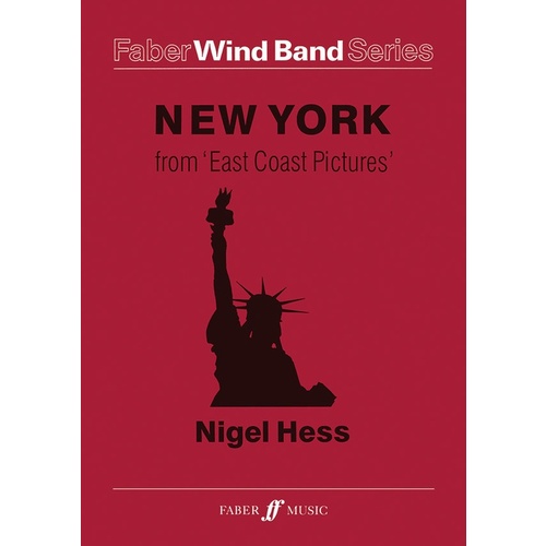 New York East Coast Pictures Concert Band Score/Parts