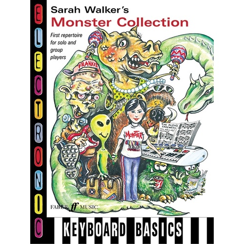 Sarah Walkers Monster Collection Electronic Keyboard