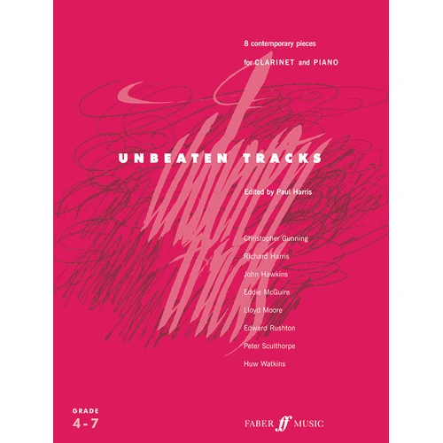 Unbeaten Tracks Clarinet and Piano Sheet Music for Intermediate Players