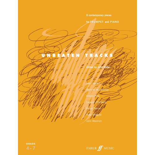 Unbeaten Tracks Trumpet Sheet Music by Miller Ed
