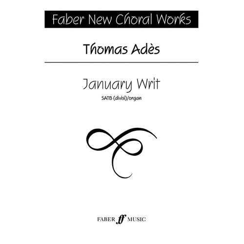 January Writ SATB/Organ