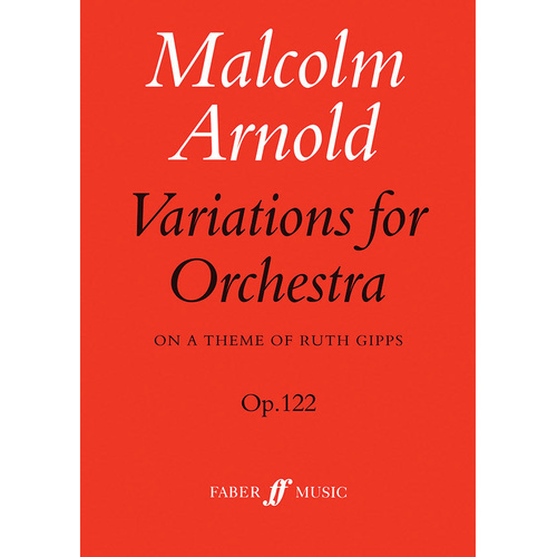 Variations for Orchestra Full Score