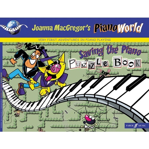 Piano World Puzzle Book Piano