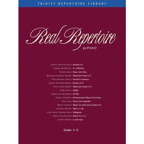 Real Repertoire Trl Piano Gr 4-6