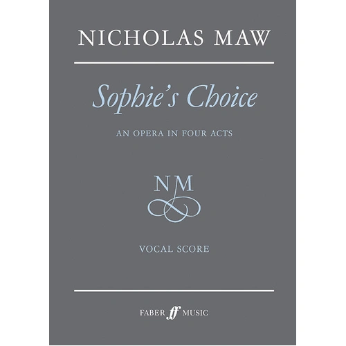 Sophie's Choice Vocal Sheet Music