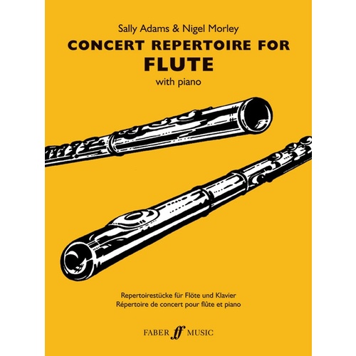 Concert Repertoire For Flute - Flute/Piano