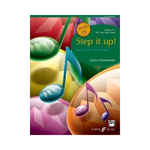 Step It Up Violin Violin/Piano/CD Grade 1-3