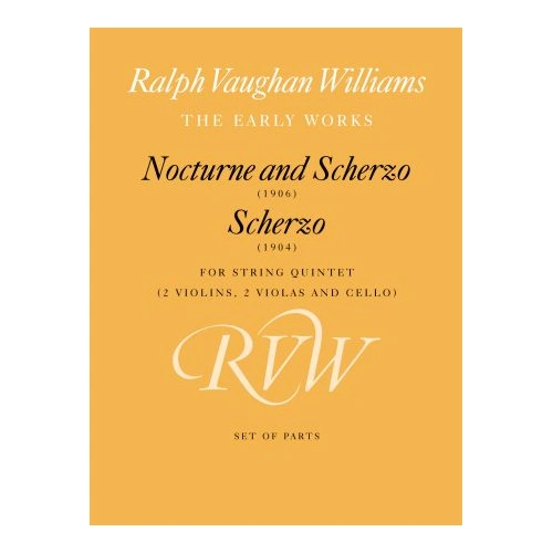 Nocturne and Scherzo/Scherzo String Quintet Parts