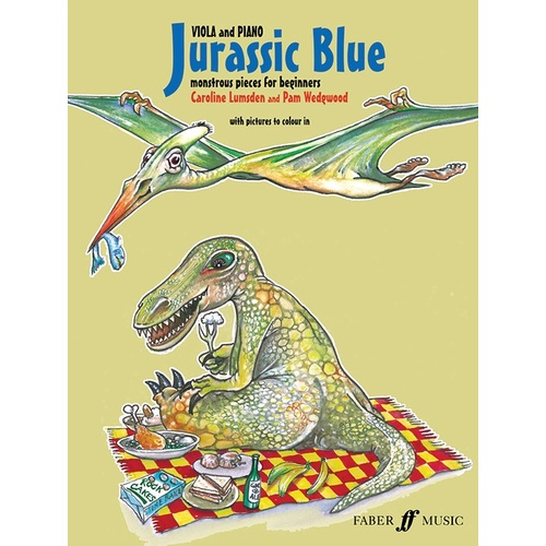 Jurassic Blue For Viola And Piano