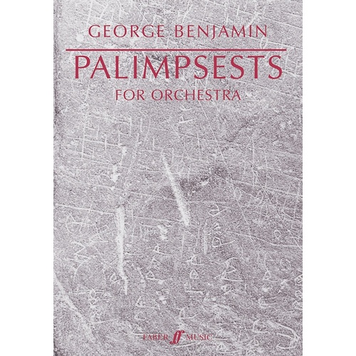 Palimpsests Score