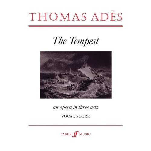 Tempest Vocal Sheet Music