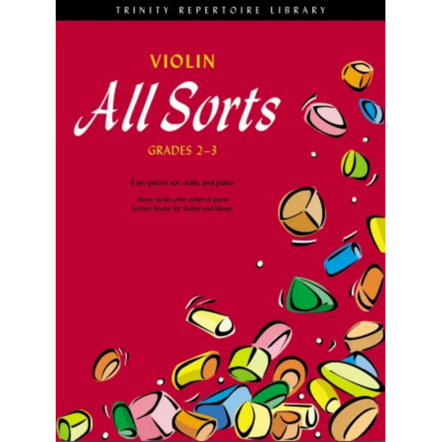 Violin All Sorts Grade 2-3 Trinity Rep Library Sheet Music Collection