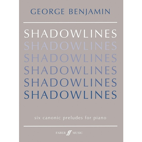 Shadowlines 6 Canonic Preludes Piano