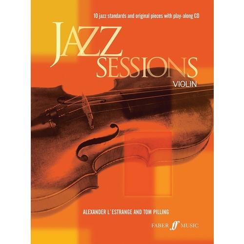 Jazz Sessions Book/CD Violin